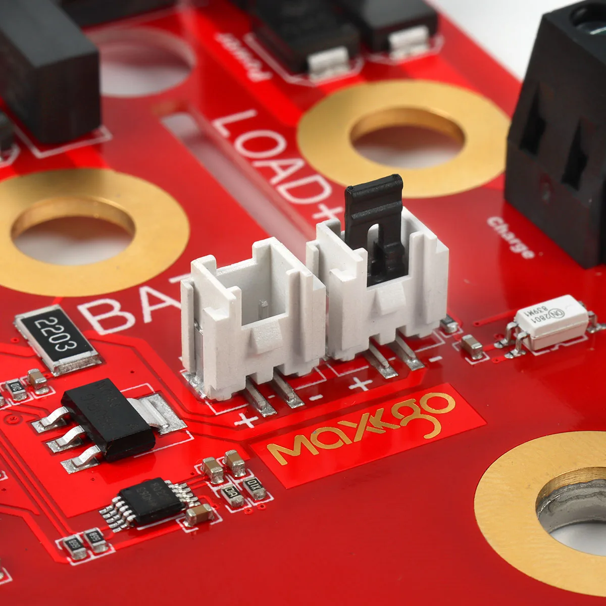 Maxkgo 30V-150V 스마트 BMS 보드 리튬 이온 리튬 팩 저전압 표준용 알루미늄 PCB 배터리 보호 마스터