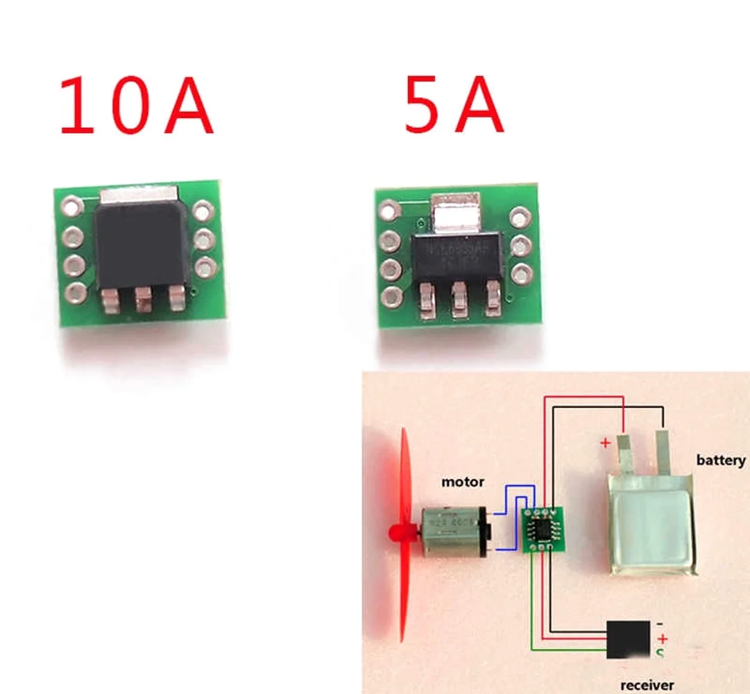Ульсветильник матовый ESC односторонний 5A 10A 1S LIPO электрический регулятор