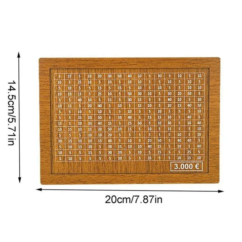 Description Picture 3 of itemMoney Box with Counter Money Saving Box Cash Vault Retro Style Wooden Piggy Bank Handmade Saving Money Goal for Child Adult