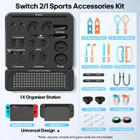For Switch 1/2 Sports Accessories Bundle with Organizer Station Compatible with N-Switch Console - Family Sports Games Pack Kit - Image 2