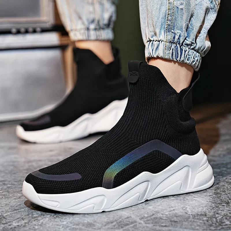 Men Sneakers Women Sneakers High-top Sock Sneakers
