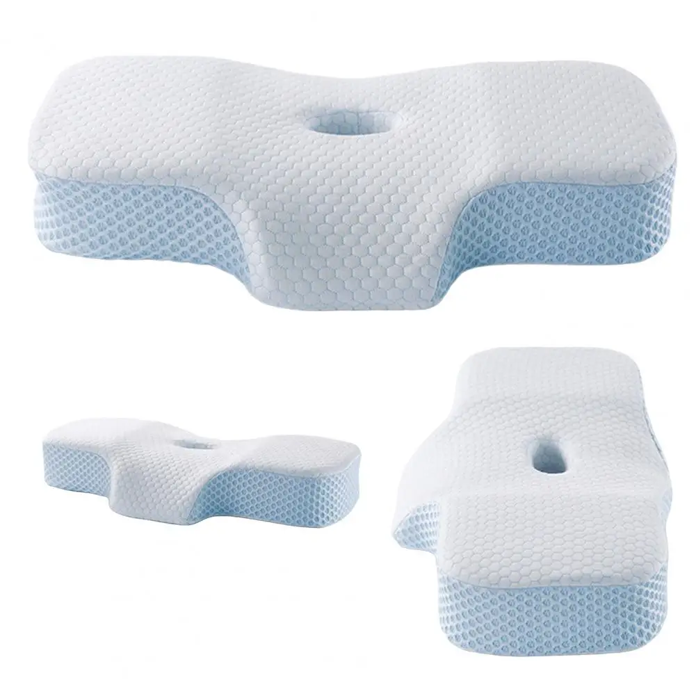 

Подушка для выравнивания шеи и плеч, эргономичная регулируемая подушка из пены с эффектом памяти для облегчения боли в шее, на молнии, для сна