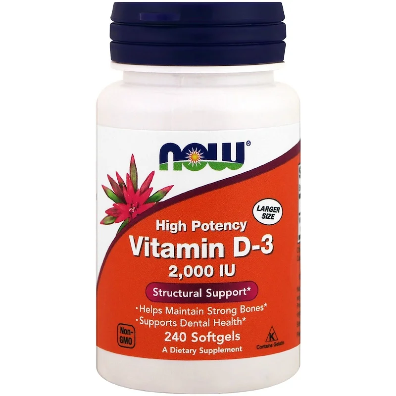 

Free shipping Vitamin D3 2000 IU 240 capsules