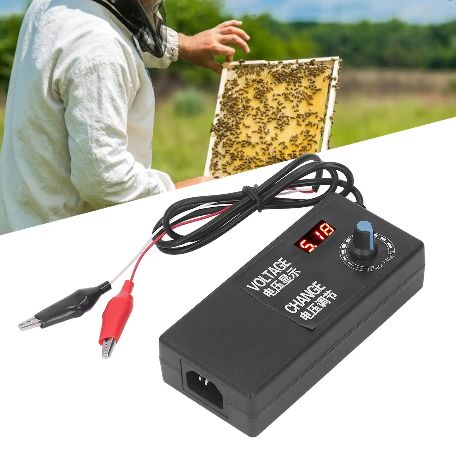 12V 5A Electric Beehive Heating Embedder Tool for Beekeeping Apiculture Equipment & Installer Device