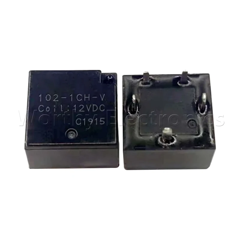 

Free shipping 10pcs/lot relay 12VDC 20A 5PIN 102-1CH-V