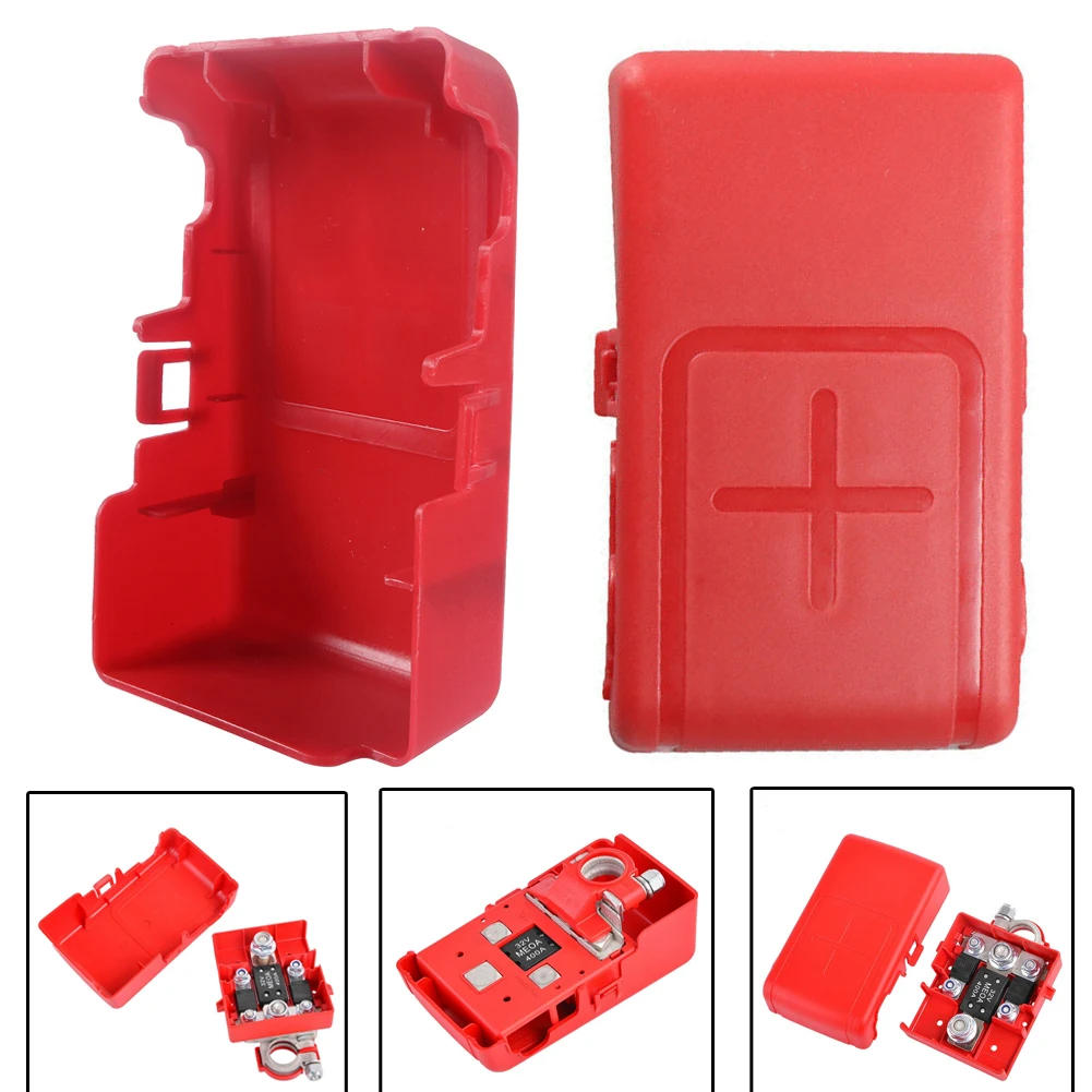 

1X Battery Pile Head Cover For Car Battery Distribution Terminal Quick Release Fused ABS Charging Connectors Cap Car Accessories