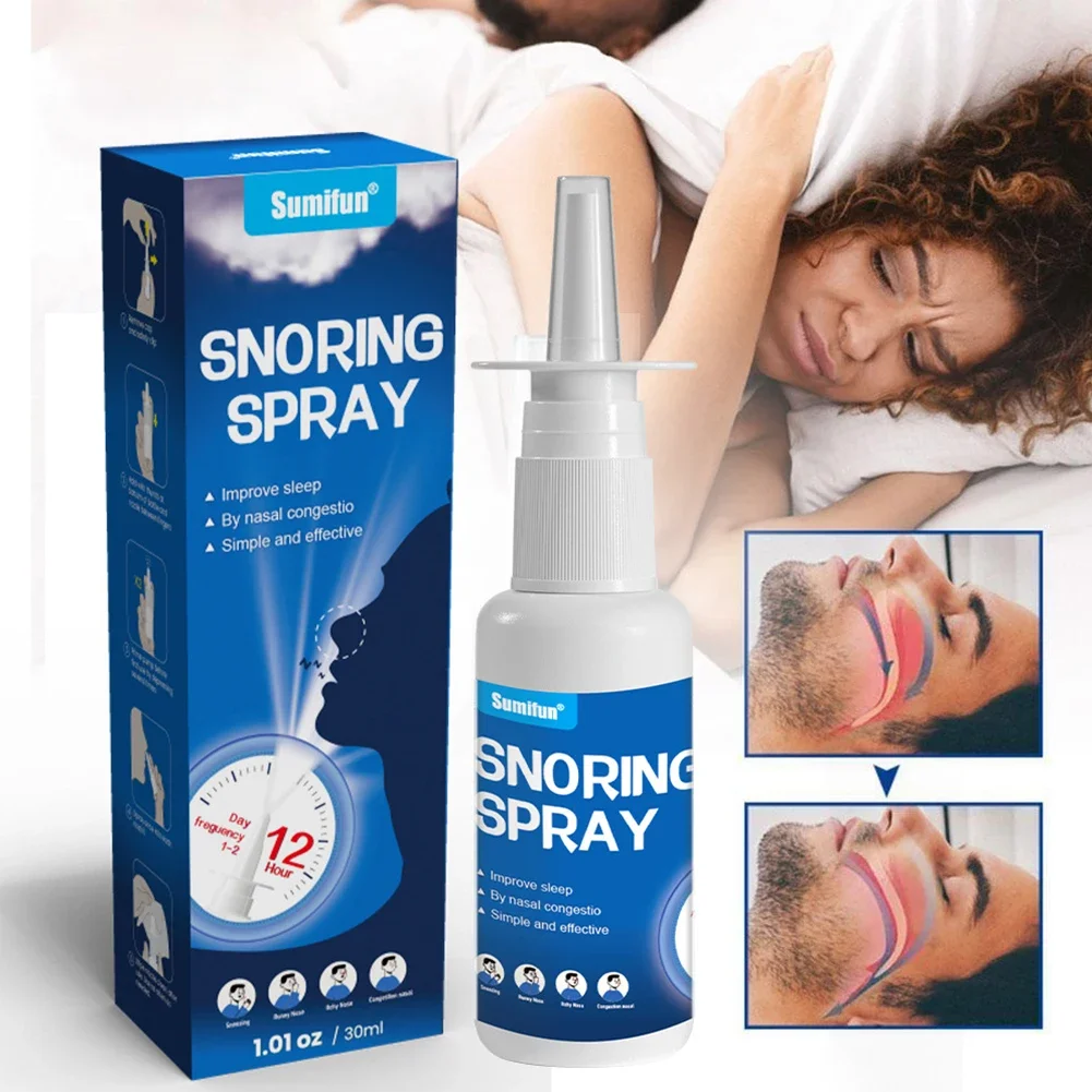 Nasal Anti Snoring Device Nose Spray Relieves Comfortable Sleep Well Nasal Cavity Cleanliness Care Sleep Apnea Health Care nose care spray,nasal spray