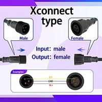 50pcs  DC 12V 12MM Led String Light Smart Pixel Module IP68 Waterproof WS2811 IC Digital LED Christmas Wedding decorate Light - Image 2