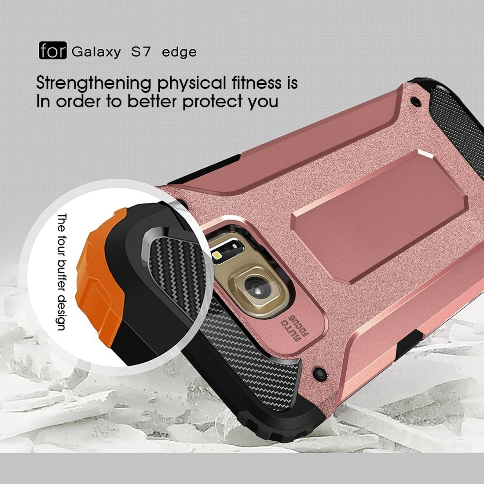Tough Armor Dual-Layer Protective Phone Case Back Cover