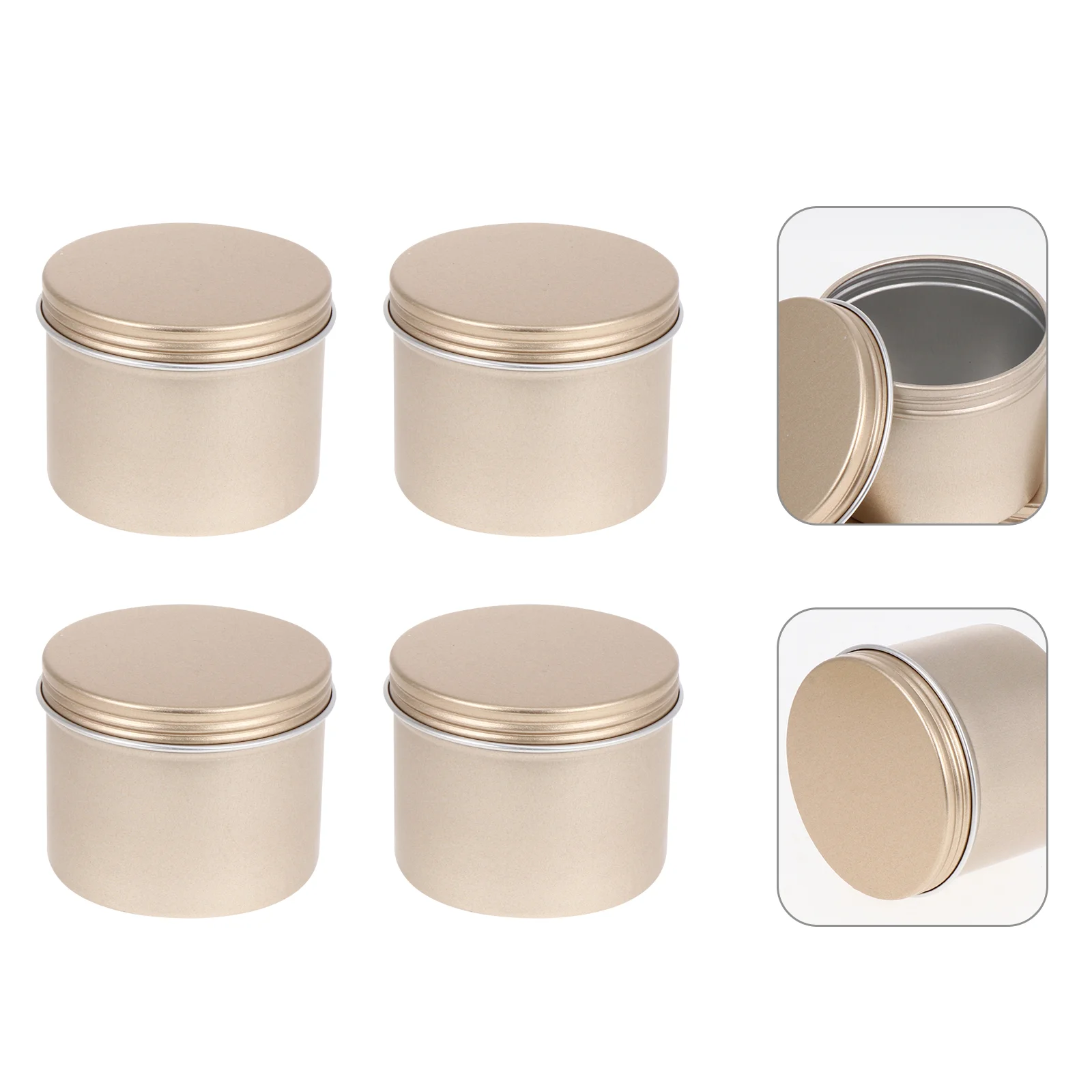 Buttercreams With Transparent Lid Leak-Proof Cosmetics Cream Box