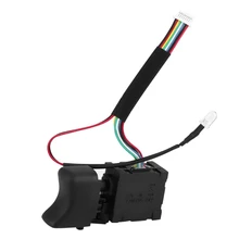 

Electric Drill Dustproof Speed Controller Push Button Lithium Battery Cordless Trigger Switch DC 7.2-24V for Power Tools