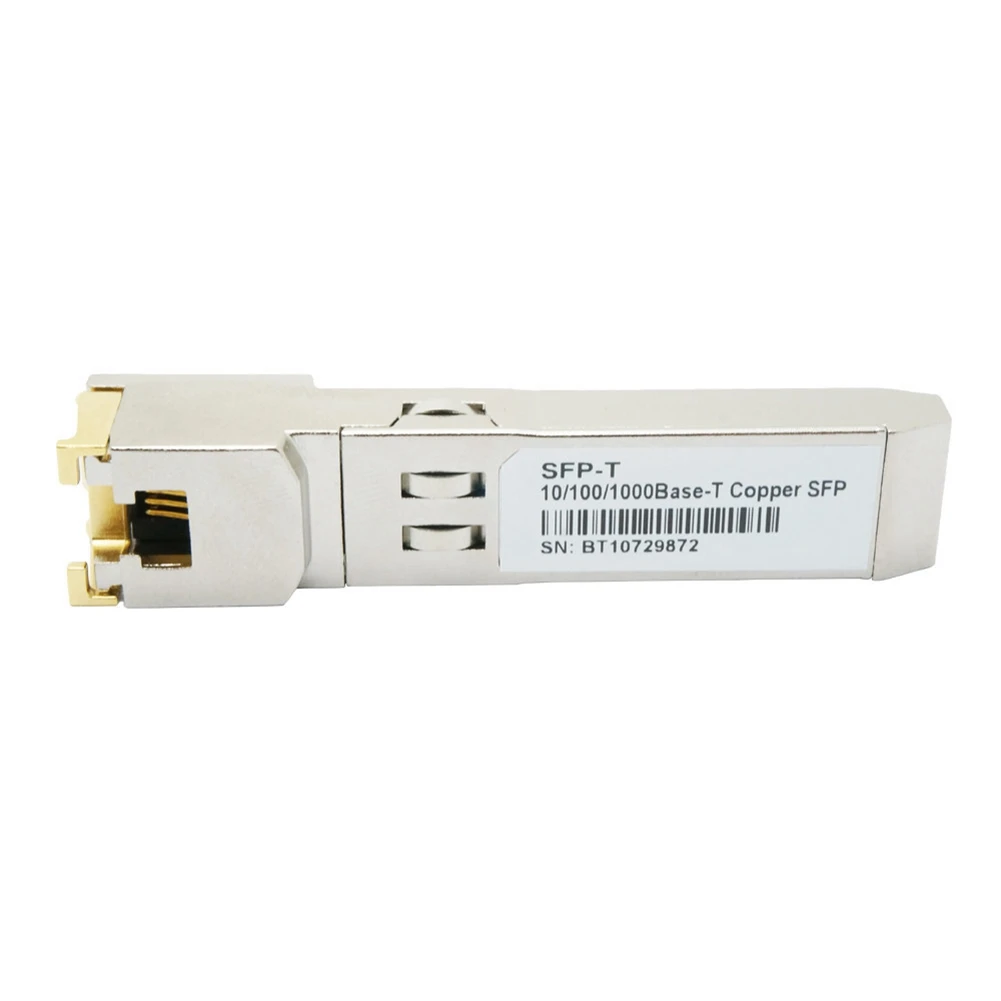 Gigabit RJ45 moduł SFP 10/100/1000Mbps SFP Copper RJ45 nadajnik-odbiornik SFP gigabitowy włącznik Ethernet