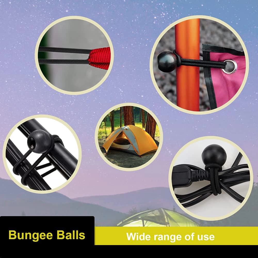 Ball Bungee Cord Set 4
