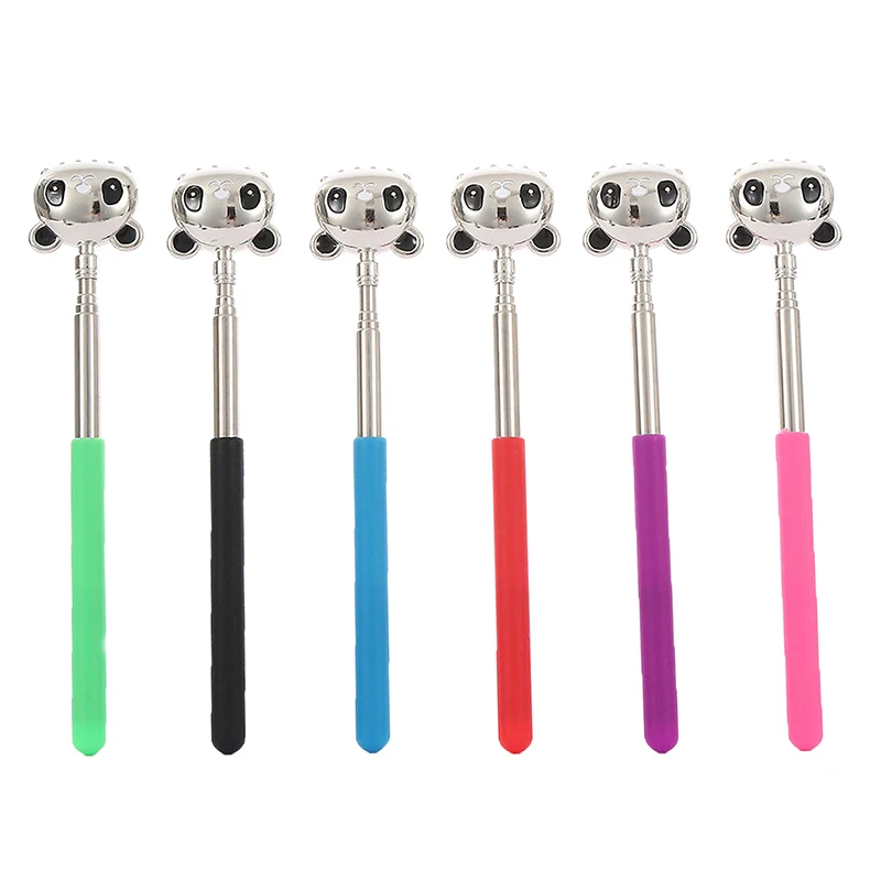 1*Stainless Steel Claw Back Scraper Telescopic Retractable Back Scratcher Extendible Body Massage Hackle Itch Stick Health Care