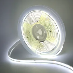 Colorful Flexible 5V USB COB LED Strip Light - Versatile Home Decor and Night Lighting Solution (With USB plug)