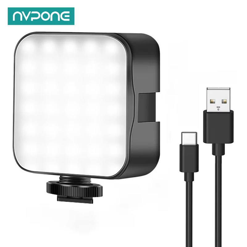 6500K Led Video Light Camera Fill Lights Rechargeable for Dji Sony Dslr Canon Cameras
