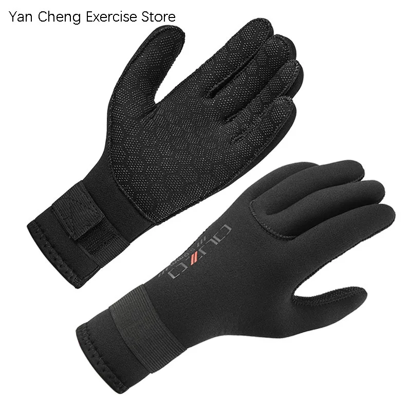 Premium Neoprene Diving Gloves - Insulated, Anti-Slip, Scratch Resistant for Spearfishing, Surfing & Snorkeling