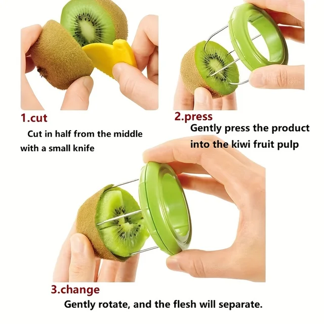 1/2SET kiwi peeler for kiwi fruit peel segmentation and peeling 5