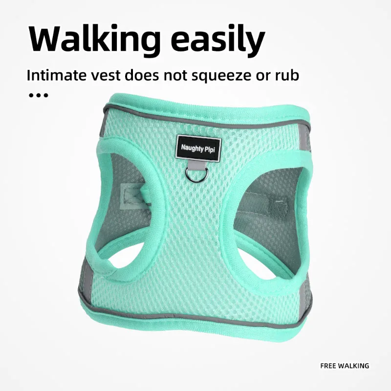 Adjustable Puppy Cat Harness Vest 5