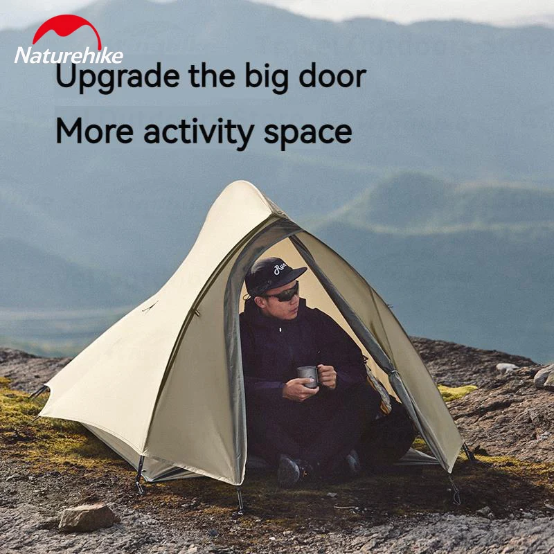 Naturehike Cloud Up PRO Hiking Tent 2 People 3 Season Tent 20D Nylon Ultralight Portable Outdoor Camping Travel Riding Tents 3