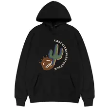 

Cactus Jack Travis Scott Harajuku Letter Logo Print Hoodie Regular Man Coat Men Women Unisex Hoodies Hip Hop Hooded Sweatshirt