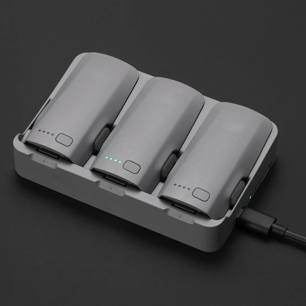 Caricabatteria per DJI Neo, stazione di ricarica a due vie, Drone, ricarica rapida Two-Way Charger Hub per Neo, stazione di ricarica, doppia batteria