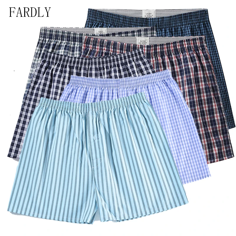 Les sous-vêtements des hommes respirables et Sueur-absorbants, pantalon classique de plage Le pantalon frais des hommes, shorts de coton, sous-vêtements confortables, été