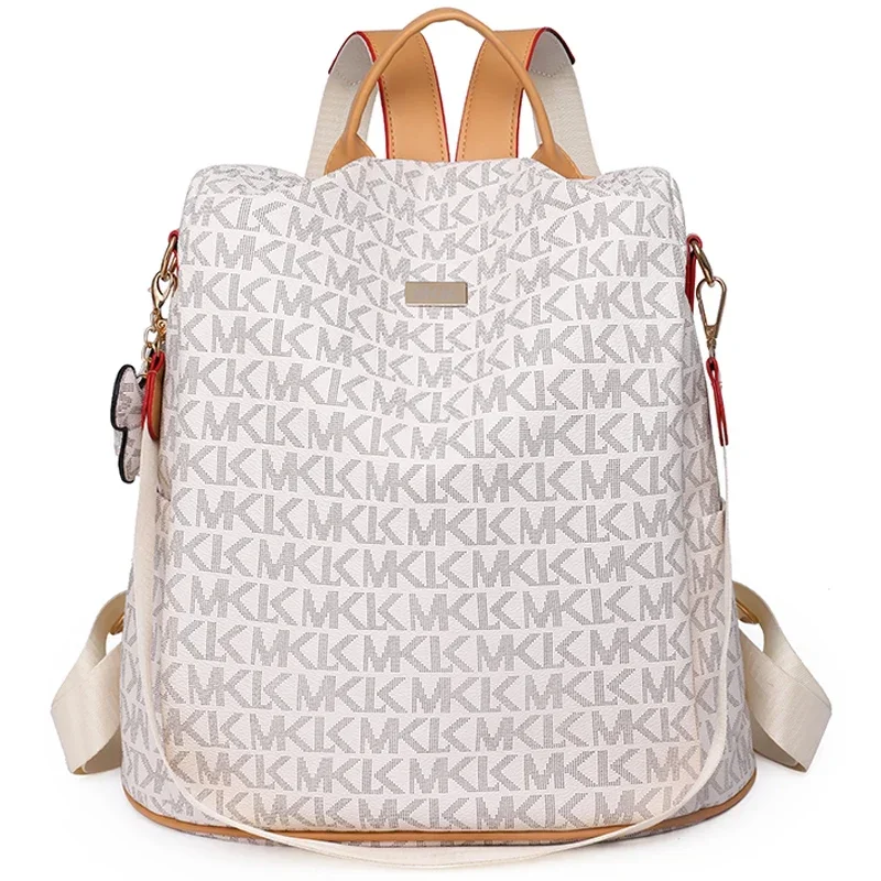 

Вместительные рюкзаки с защитой от кражи, модный рюкзак из ПВХ с принтом, сумки для путешествий для мамы, женские маленькие брендовые дизайнерские школьные сумки