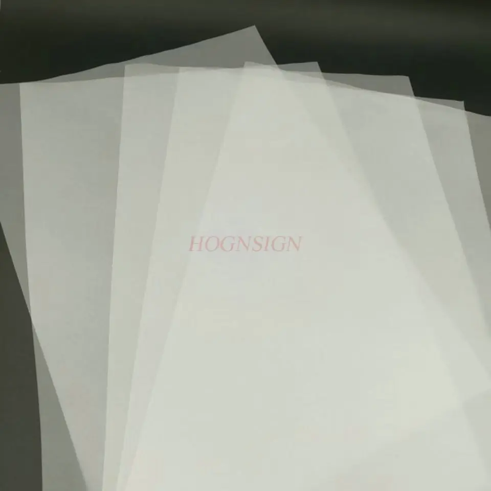 1pcs 황산지, 반투명 연습지, 복사지, 두꺼운 트레이싱지, 조각지, 전사지