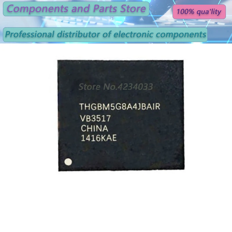 

1-10PCS THGBM5G8A4JBAIR THGBM5G8A4JBAI THGBM5G8A4JB BGA NEW100% THGBM5G8A4JBAIR