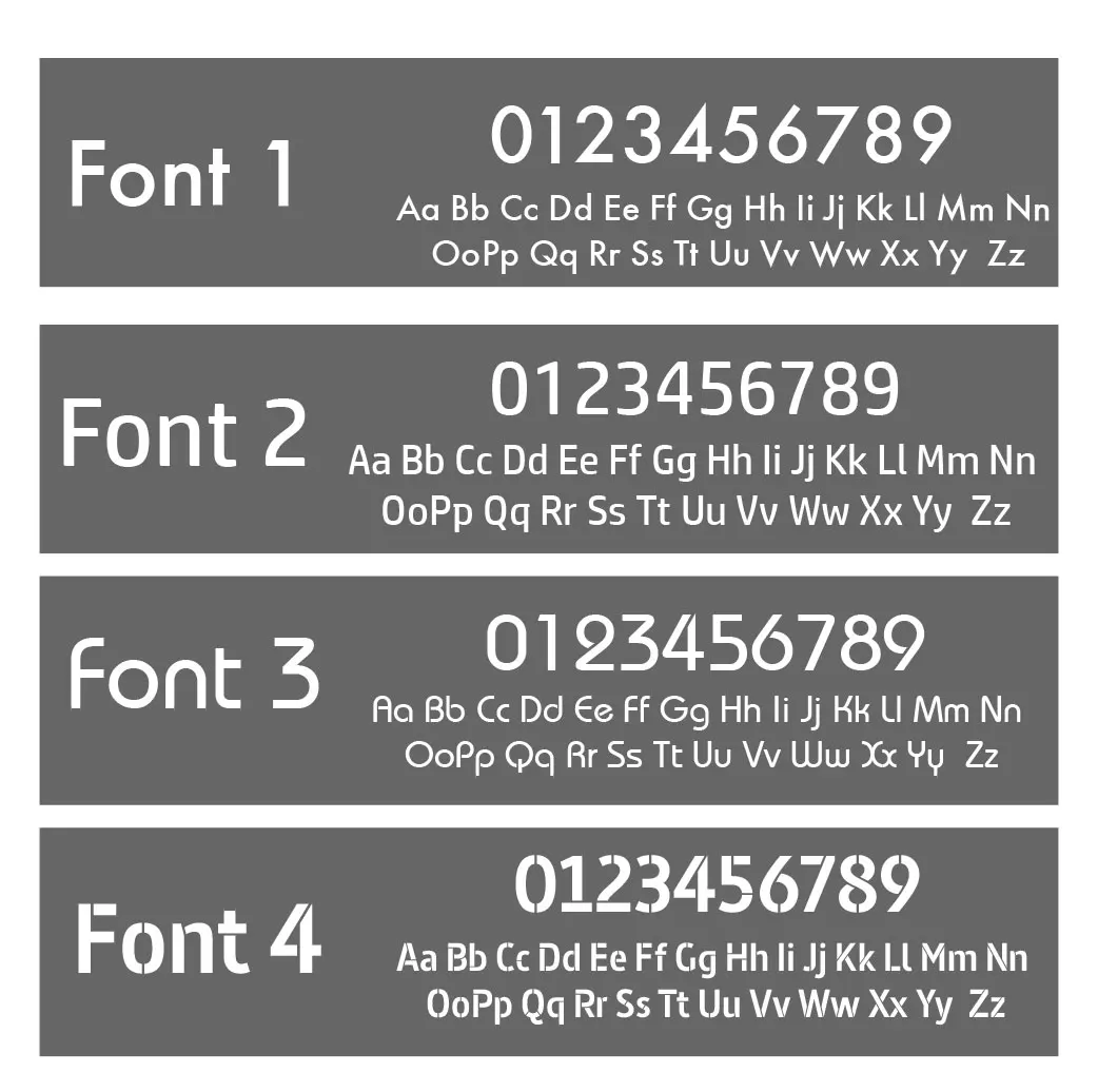 Personalized External House Numbers Solar Light 3D Cutting Acrylic Plaque Modern Address Street Name Door Plates house number signs door signs house numbers house wall plaques number plate