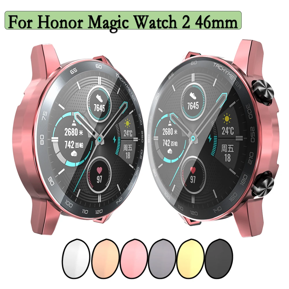 Durable Soft TPU Protective Shell for Honor Magic Watch 2 - Enhanced Screen Protection