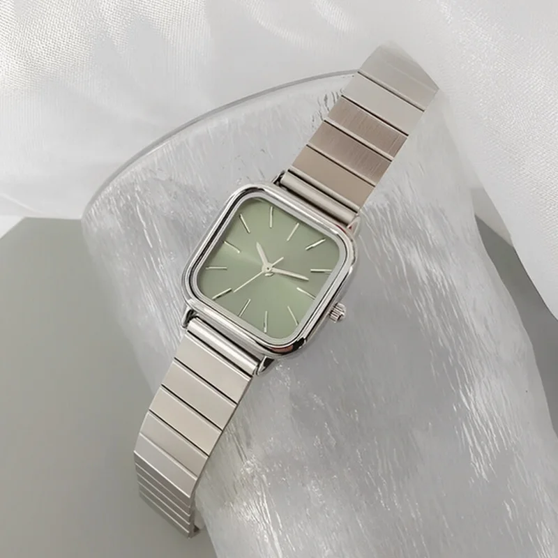 

Fashion Simple Women Watch Versatile Ins Watch Female Student Bamboo Knot Steel Band Quartz Watch Luxury Gift Clock Wristwatches