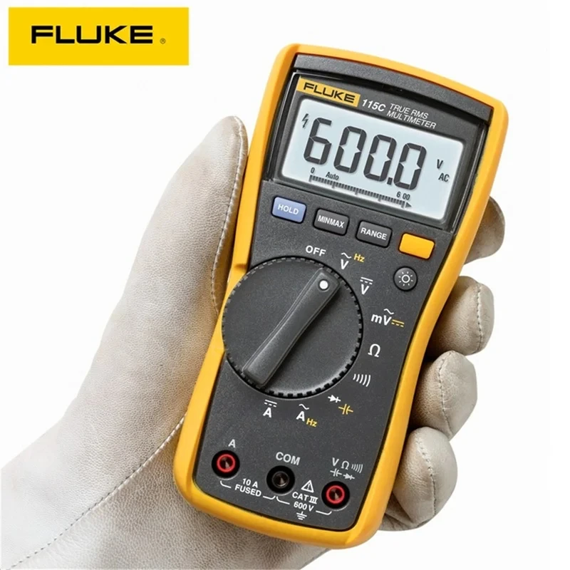 Portatile Fluke 115C F115C True Rms Multimetro Tester Digital Field Multimetro Retroilluminazione Professione Tester Digitale Portatile