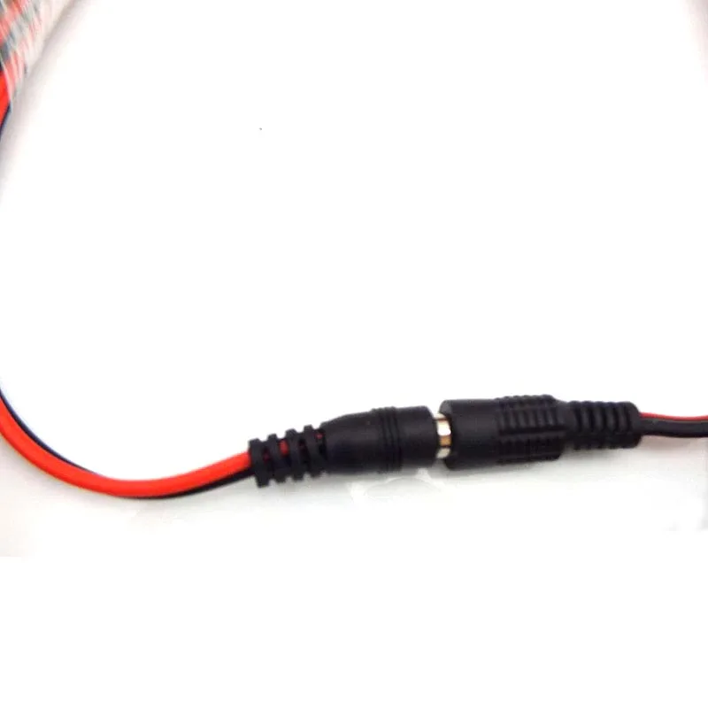 Description Picture 6 of itemAlligator Cilps to USB/DC DC 5.5x2.1MM Plug Test Cable Lead Jumper Wire Male Female Crocodile Clip Probe Power Supply Adapter