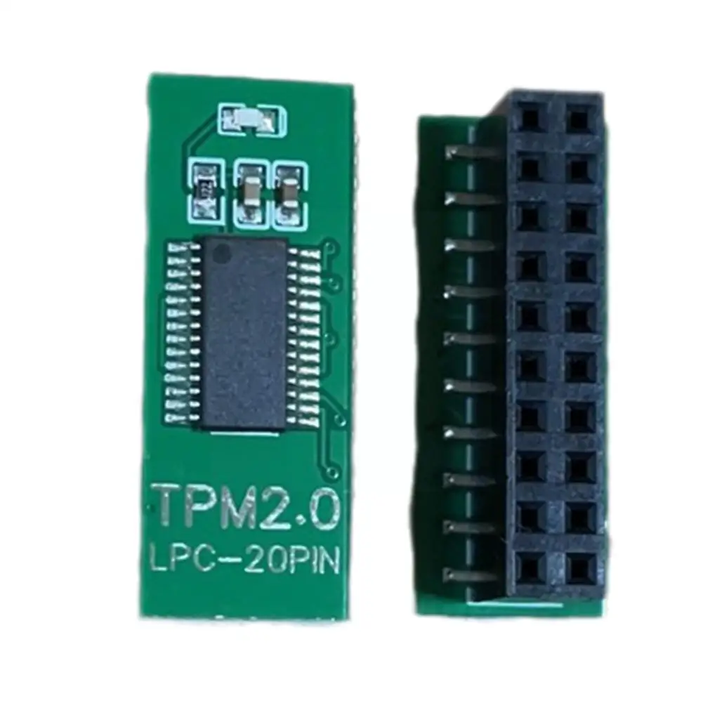 TPM 2.0 Encryption Security Module Board Remote Card For ASUS For MSI MSI TPM2.0 Module 20pin To Support Multi-brand Mother E6V4 tpm security module security module