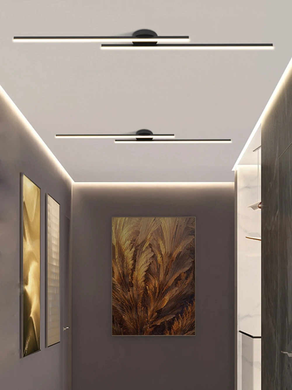 Modern LED ceiling light image 8