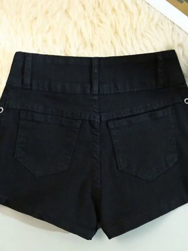 Shorts Women Skinny Creativity Lace-up Popular Streetwear