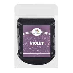 Vibrant Fabric Dye Pigments - 24 Colors for Creative Tie - Dye and Textile Art (Violet)