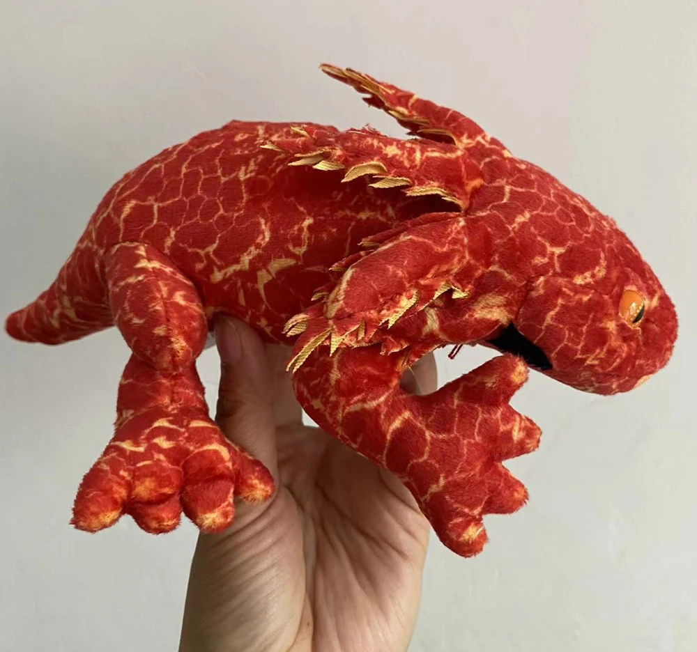 The official Red fire dragon PLUSH TOY NEW