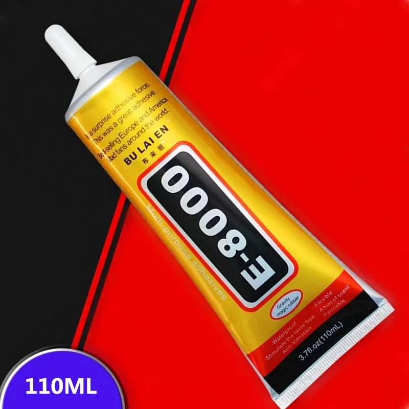 New E8000 Multi-purpose Adhesive Glue For Phone handicrafts DIY Jewelry  110ml