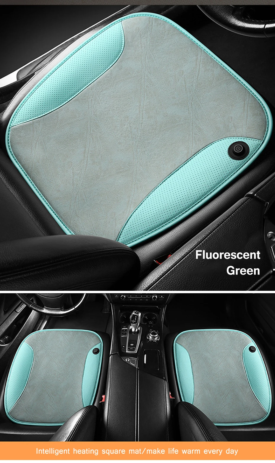 Winter Car Heating Cushion Usb Heated Pad For Auto & Home Office