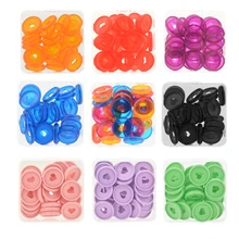 

28MM Notebook Mushroom Hole Binding Rings for Notepad Discs with Heart-shaped Hole for Binding Rings Suitable for Loose-leaf