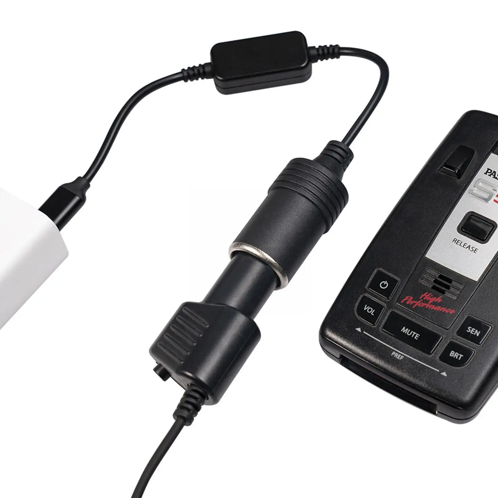 Toma de mechero de coche, Adaptador convertidor de cable de alimentación  hembra, controlador con cable, puerto USB a 12V, para Xiaomi Power Bank DVR  - AliExpress