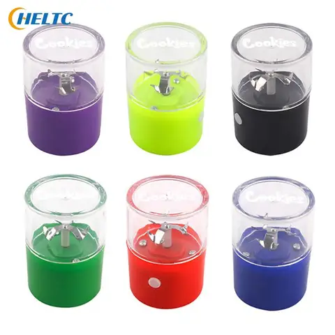 Protable Cookies USB Power Storage Multi-color Fully Automatic Charging Electric Smoke Mill Large Motor Smoke Crusher