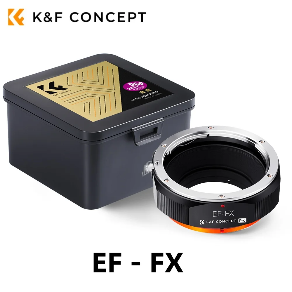 K&F Concept For Canon EF/EFS Mount Lens to Fujifilm FX X-Pro3 X