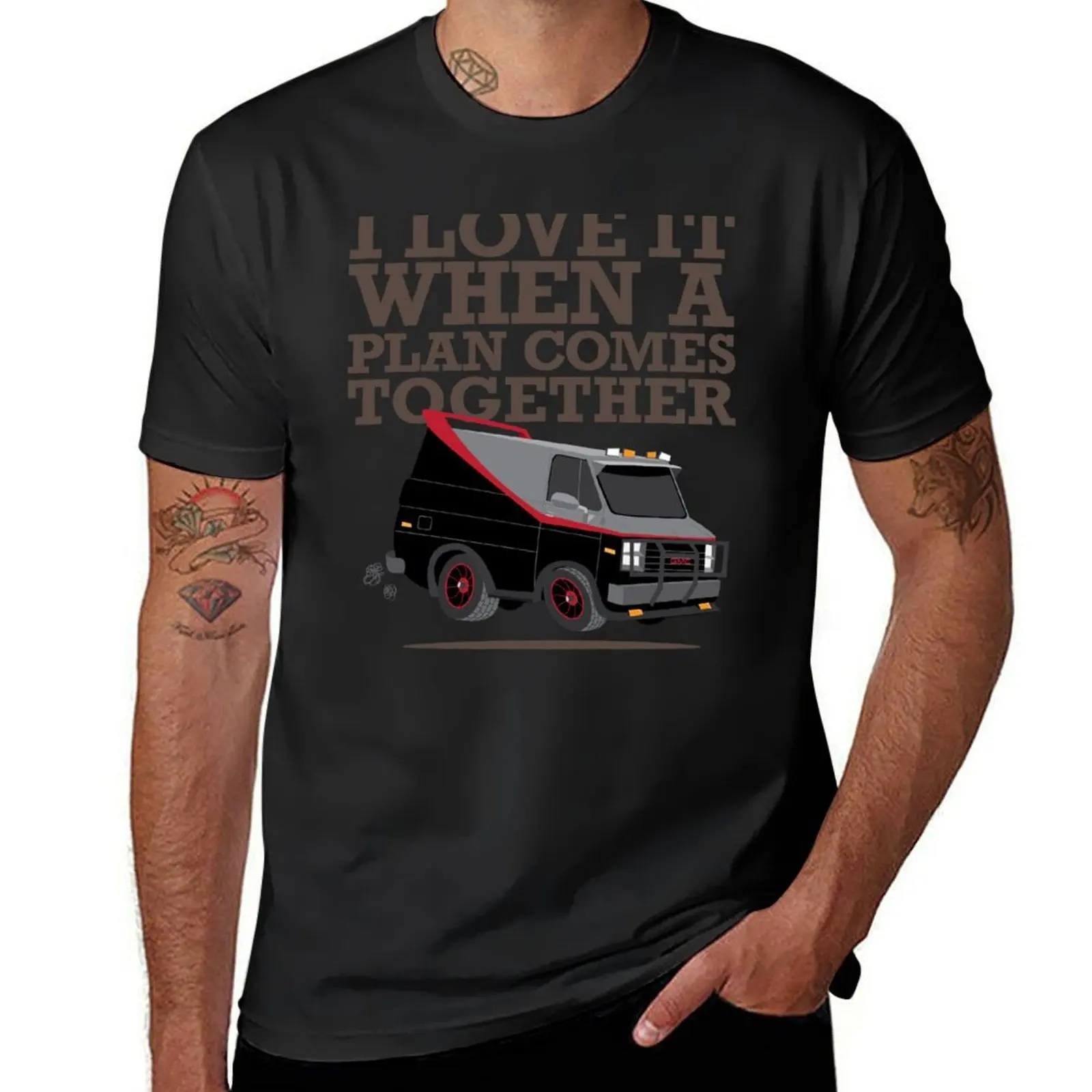 The A Team is the Best Team T-Shirt blacks customs design your own funnys sublime t shirt men