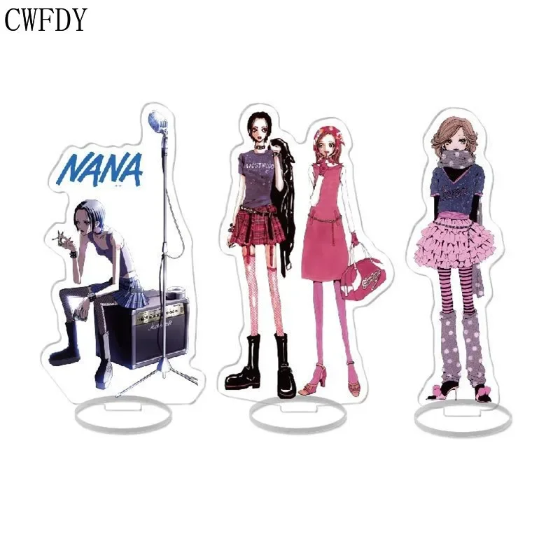 

Anime NANA Acrylic Stand Model Plate Manga Ai Yazawa Osaki Nana Serizawa Reira Figures Standee Holder Accessories For Friendship