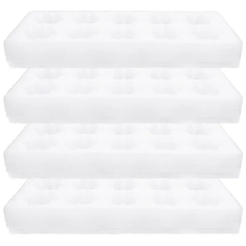 2Pcs Eggs Tray Quakeproof Pearl Wool Foam Wrapping Creative Quail Eggs Box Kitchen Supplies Egg Holder 2