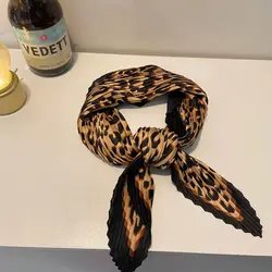 Elegant Women's Spring & Summer Pleated Scarves - Stylish, Versatile Accessories - One Size (D)